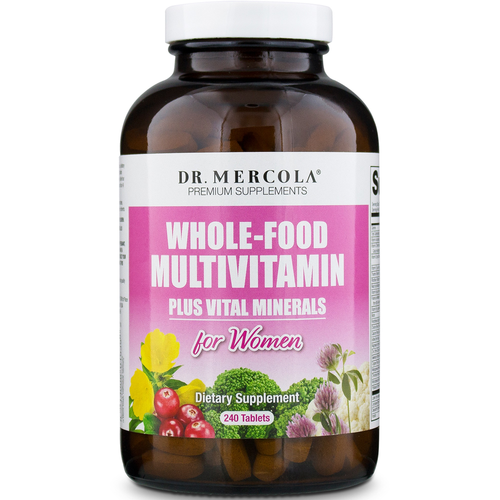 Dr. Mercola Whole Food Multi Vit Plus Women