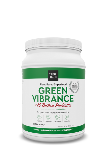 Vibrant Health Green Vibrance +25 Billion Probiotics
