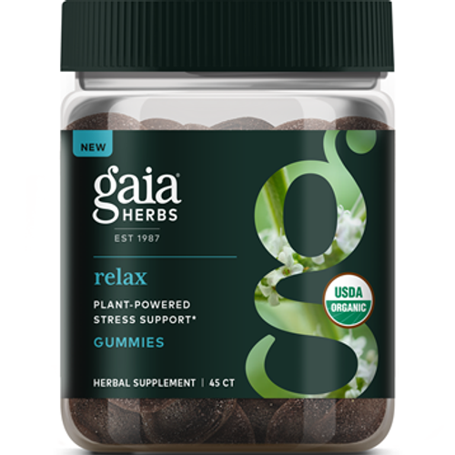 Gaia Herbs Relax Gummies 45 Gummies