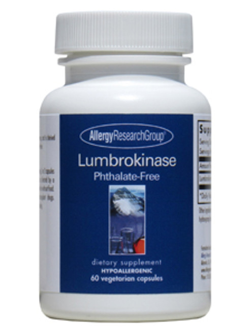 Lumbrokinase 60 caps Allergy Research Group