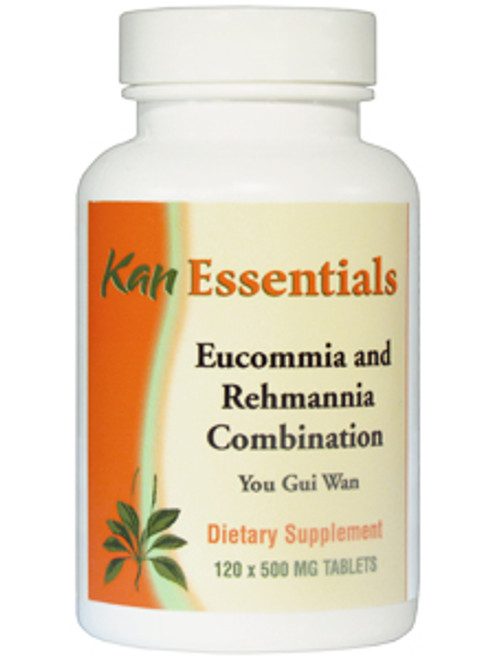 Eucommia and Rehmannia Combina 120 tabs Kan Herbs - Essentials