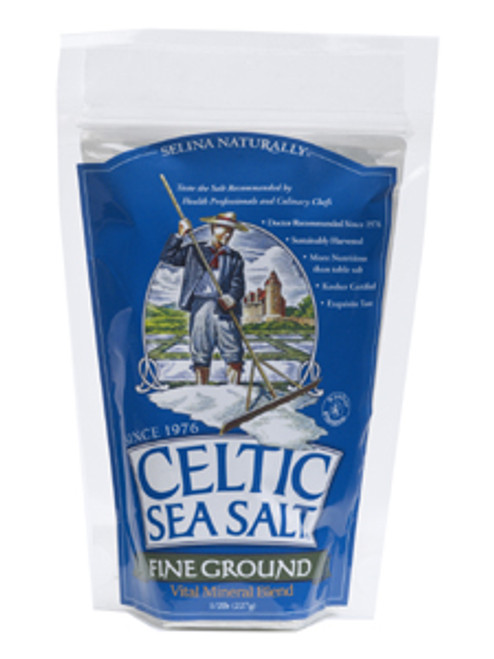 Fine Ground Celtic Sea Salt 1/2lb Celtic Sea Salt