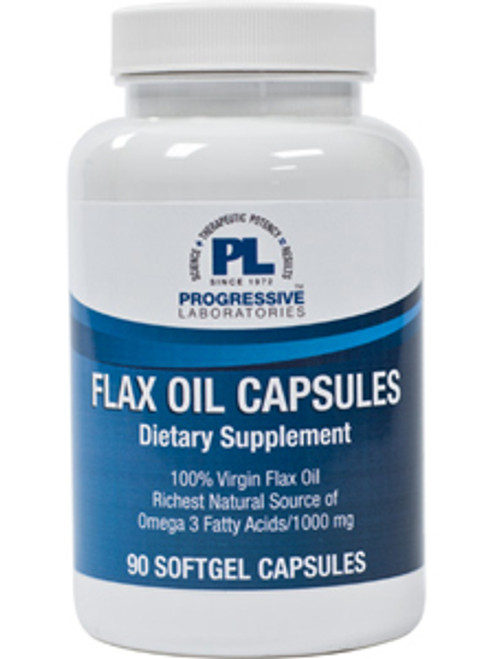 Flax Oil 1000 mg 90 gels Progressive Labs