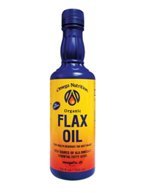 Flax Seed Oil 12 oz Omega Nutrition