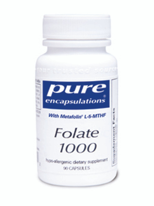 Folate 1000 90 caps Pure Encapsulations