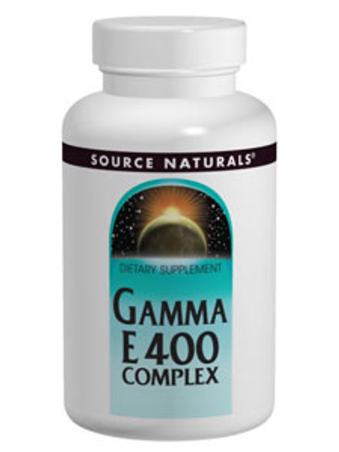 Gamma E 400  w/Tocotrienols 30 softgels Source Naturals