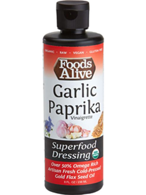 GarlicPaprika Superfood Dressing 8 fl oz Foods Alive