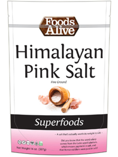 Himalayan Pink Salt 14 oz Foods Alive