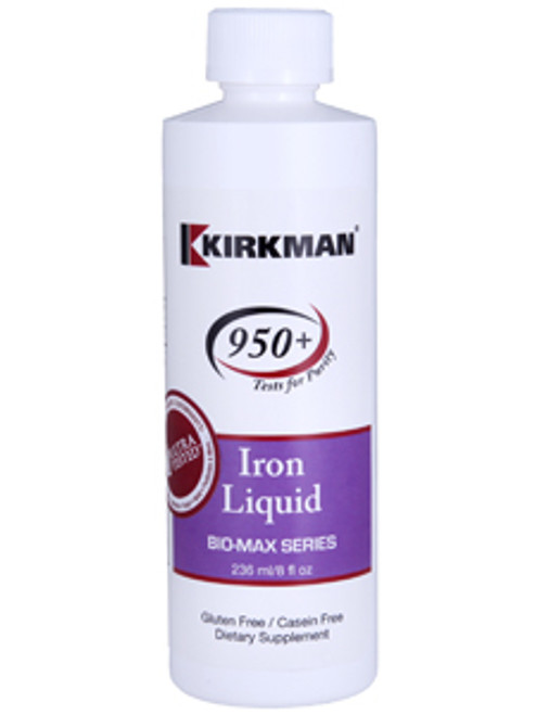 Iron Liquid 8 fl oz Kirkman Labs