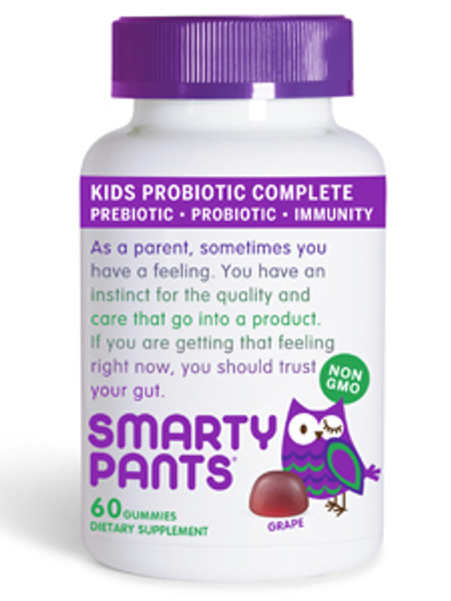 Kids Probiotic Grape 60 gummies SmartyPants Vitamins