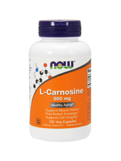 L-Carnosine 500 mg 100 vcaps NOW