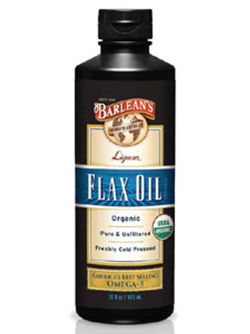 Lignan Flax Oil 16 oz Barlean's Organic Oils