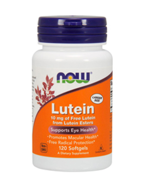 Lutein 120 softgels NOW