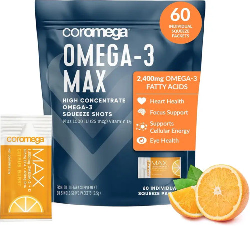 Max Super High Omega-3 Citrus 60 Pack