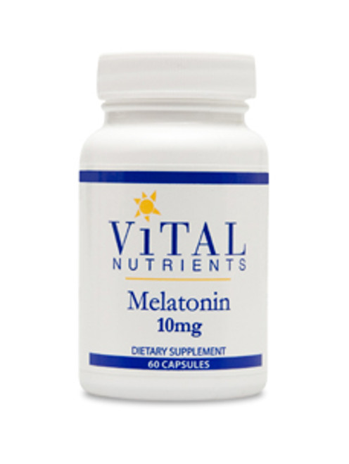 Melatonin 10 mg 60 vegcaps Vital Nutrients