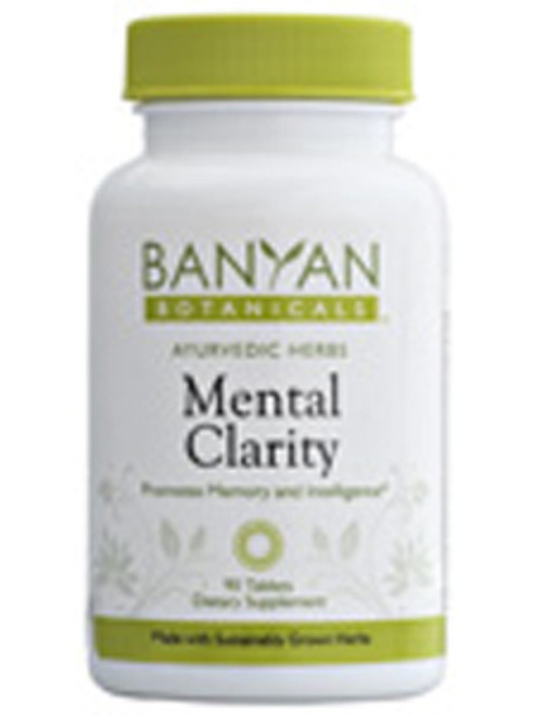 Mental Clarity 500 mg 90 tabs Banyan Botanicals
