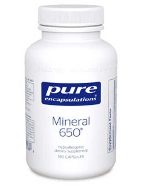 Mineral 650 180 vcaps          Pure Encapsulations