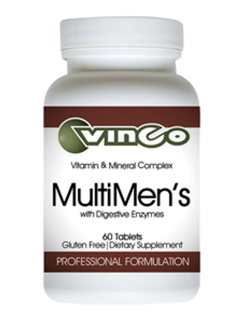 MultiMen's w/Digestive Enzymes 60 tabs Vinco