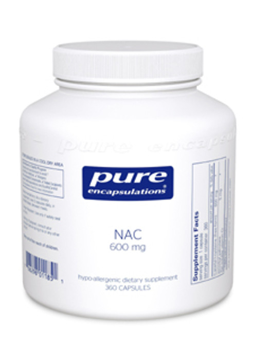 NAC 600 mg 360 caps Pure Encapsulations
