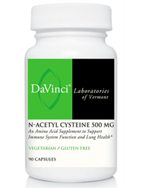 N-Acetyl Cysteine 500 mg 90 vcaps Davinci Labs