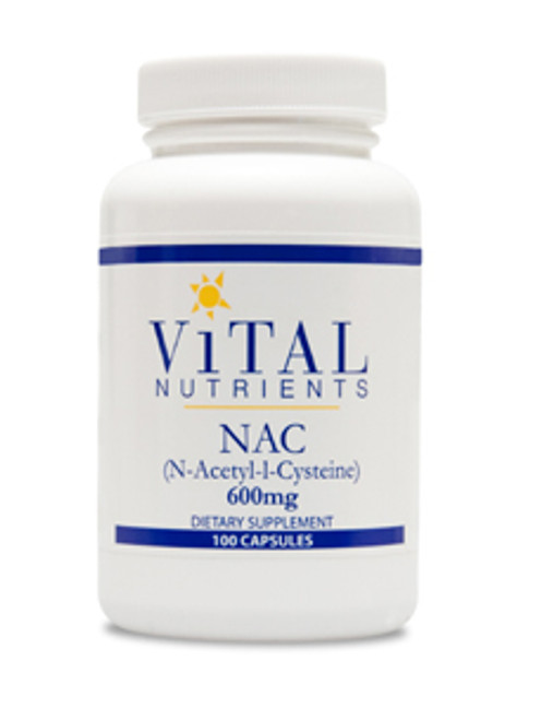 NAC 600 mg 100 vegcaps Vital Nutrients