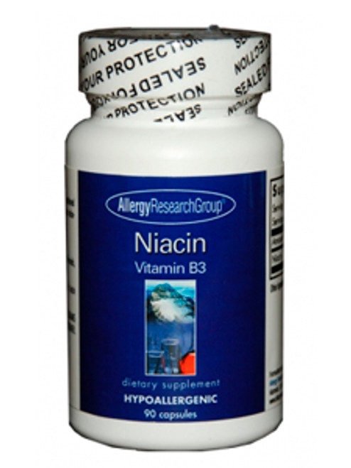 Niacin Vitamin B3 250 mg 90 caps Allergy Research Group