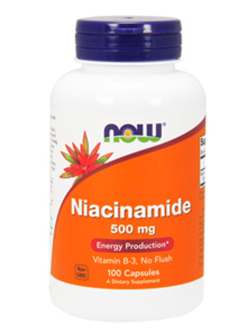 Niacinamide 500 mg 100 caps NOW