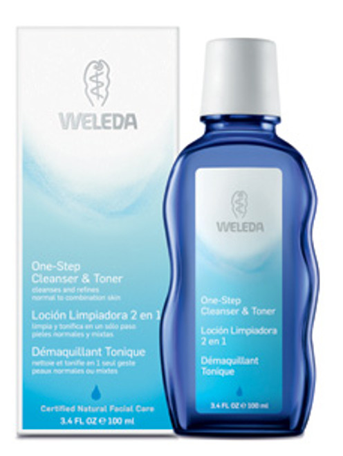 One-Step Cleanser & Toner 3.4 fl oz Weleda Body Care