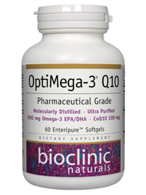 Optimega-3 Q10 60 softgels Bioclinic Naturals