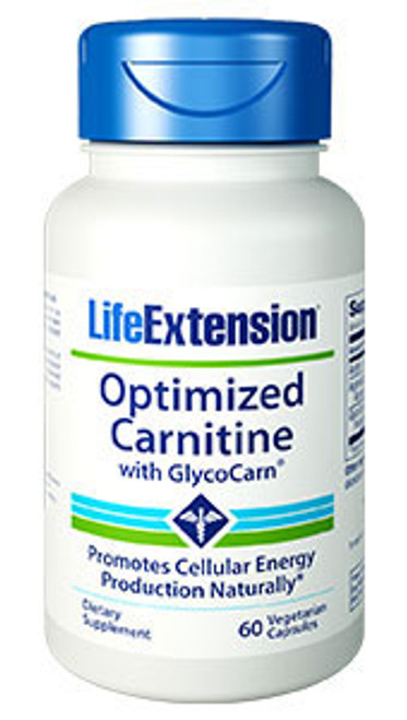Optimized Carnitine 60 vegcaps Life Extension