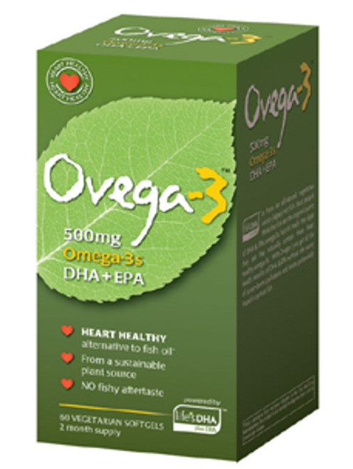 Ovega-3 500 mg 60 softgels i-health