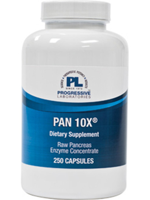 Pan 10X 250 caps Progressive Labs
