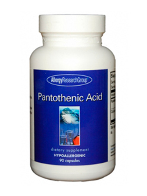 Pantothenic Acid 500 mg 90 caps Allergy Research Group