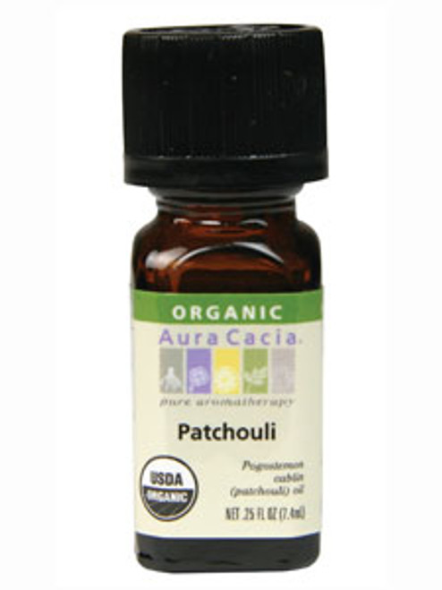 Patchouli Organic Essential Oil .25 oz Aura Cacia