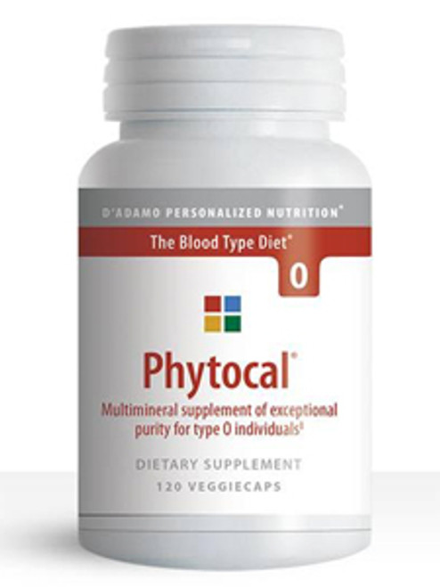 Phytocal O 120 vegcaps D'Adamo Personalized Nutrition