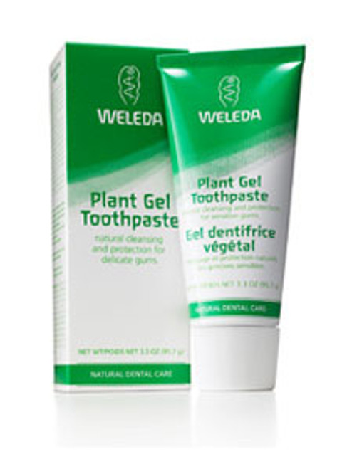 Plant Gel Toothpaste 2.5 oz Weleda Body Care