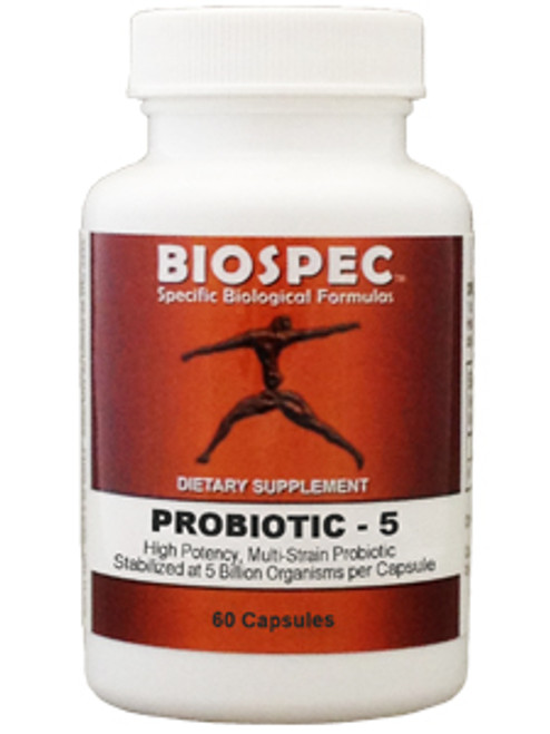 Probiotic-5 60 caps Biospec Nutritionals