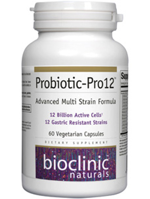 Probiotic-Pro 12 60 vcaps Bioclinic Naturals