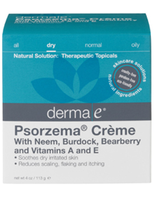 Psorzema Crème 4 oz DermaE Natural Bodycare