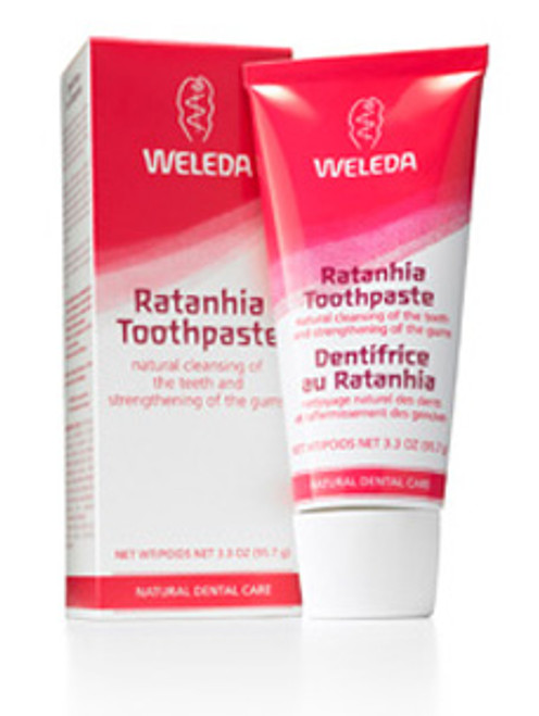 Ratania Toothpaste 2.5 fl oz Weleda Body Care