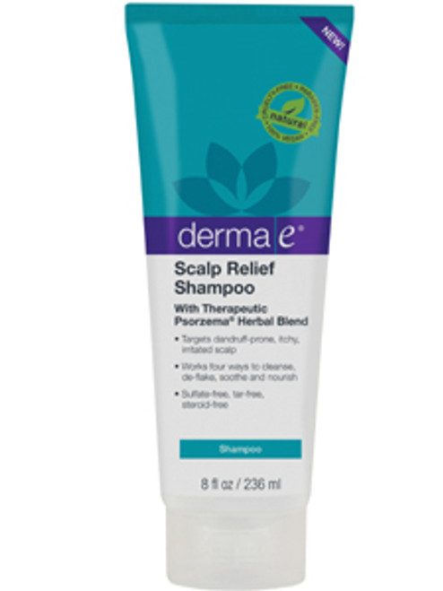 Scalp Relief Shampoo 8 oz DermaE Natural Bodycare