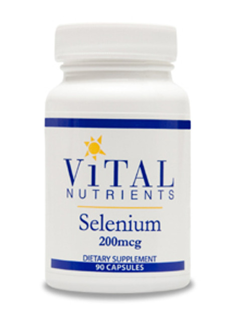 Selenium 200 mcg 90 vegcaps Vital Nutrients