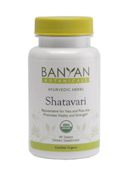 Shatavari, Organic 90 tabs Banyan Botanicals