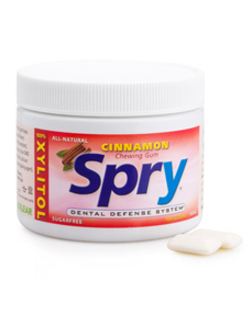 Spry Xylitol Gum Cinnamon 100 ct Xlear