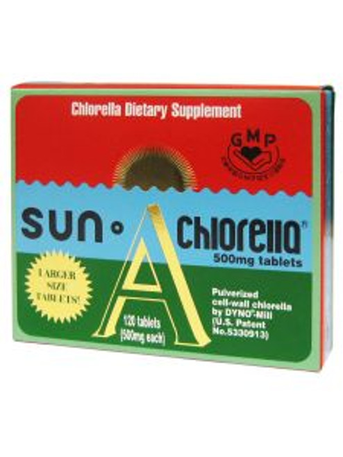 Sun Chlorella 500 mg 120 tabs Sun Chlorella USA