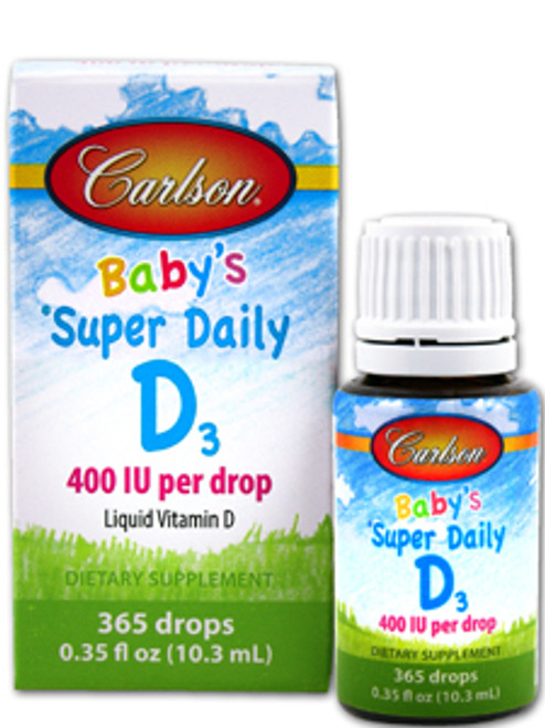 Super Daily D3 Baby 0.35 oz Carlson Labs