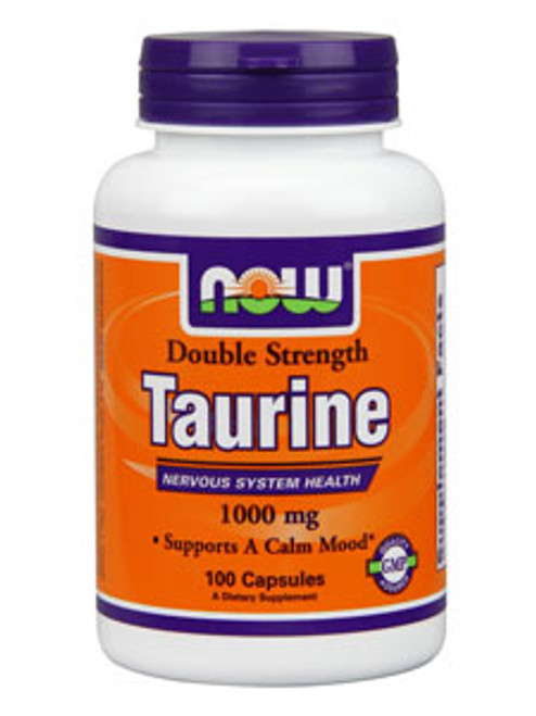 Taurine 1000 mg 100 caps NOW