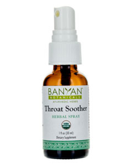 Throat Soother Spray, Organic 1 fl oz Banyan Botanicals