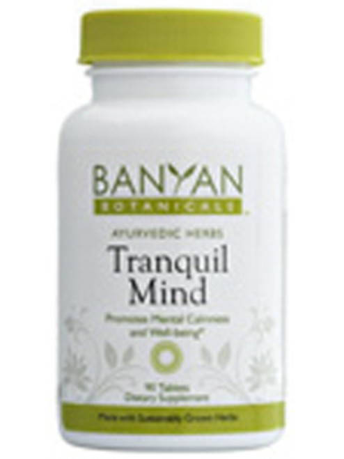 Tranquil Mind 500 mg 90 tabs Banyan Botanicals