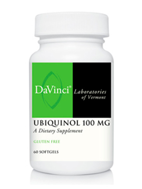 Ubiquinol 100 mg 60 softgels Davinci Labs